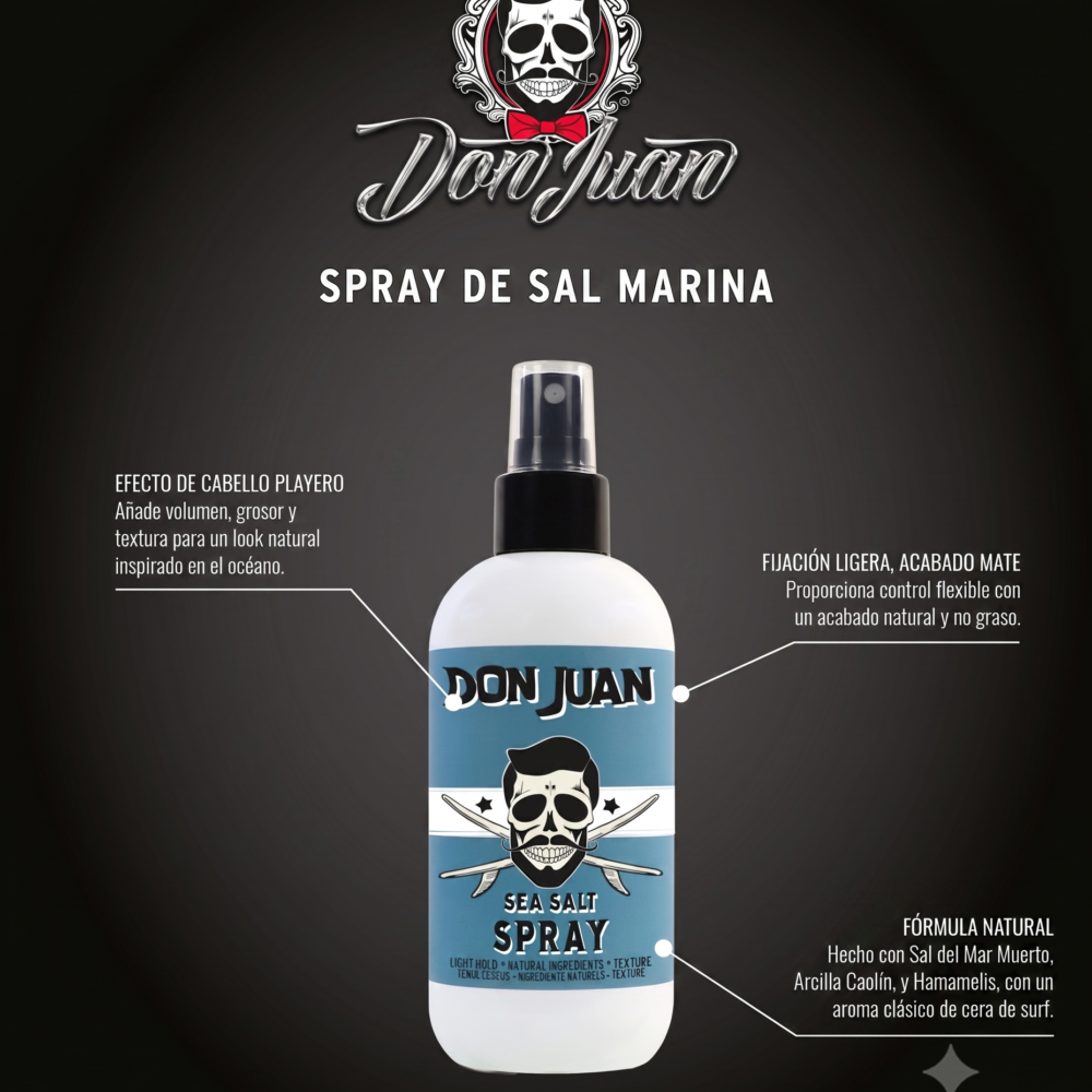 DON JUAN SEA SALT SPRAY CON TEXTOS EXPLICATIVOS