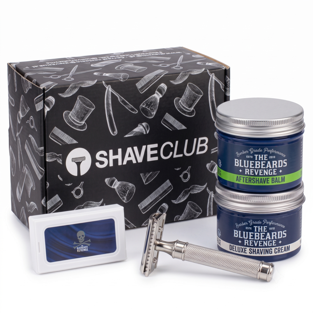 SET CREMA DE AFEITAR BALSAMO POST AFEITADO Y MAQUINA DH